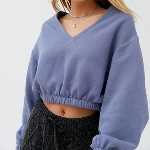 Out From Under Vivian V-Neck Top size small